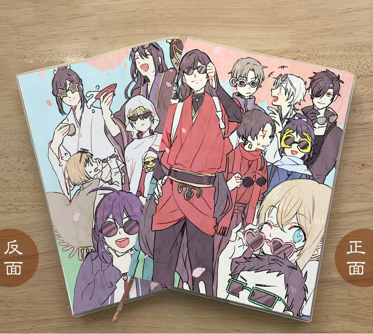 

Anime Game Touken Ranbu Online Kiyomitsu Mikazuki Munechika Student Eye protection Notepad Diary memorandum Birthday gift