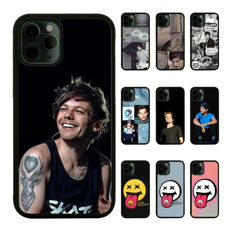 

One Direction Louis Tomlinson Phone Case For iPhone 13 12 11Pro Max 11 XR XS Max X 8 7 6 6S Plus Mini SE 2020 hard Fundas