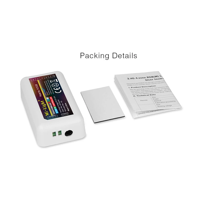 Светодиодный диммер FUT038 Miboxer 4 зоны 2 4G RF Wi-Fi совместимый с 5050 3528 RGBW RGB RGBWW | Освещение