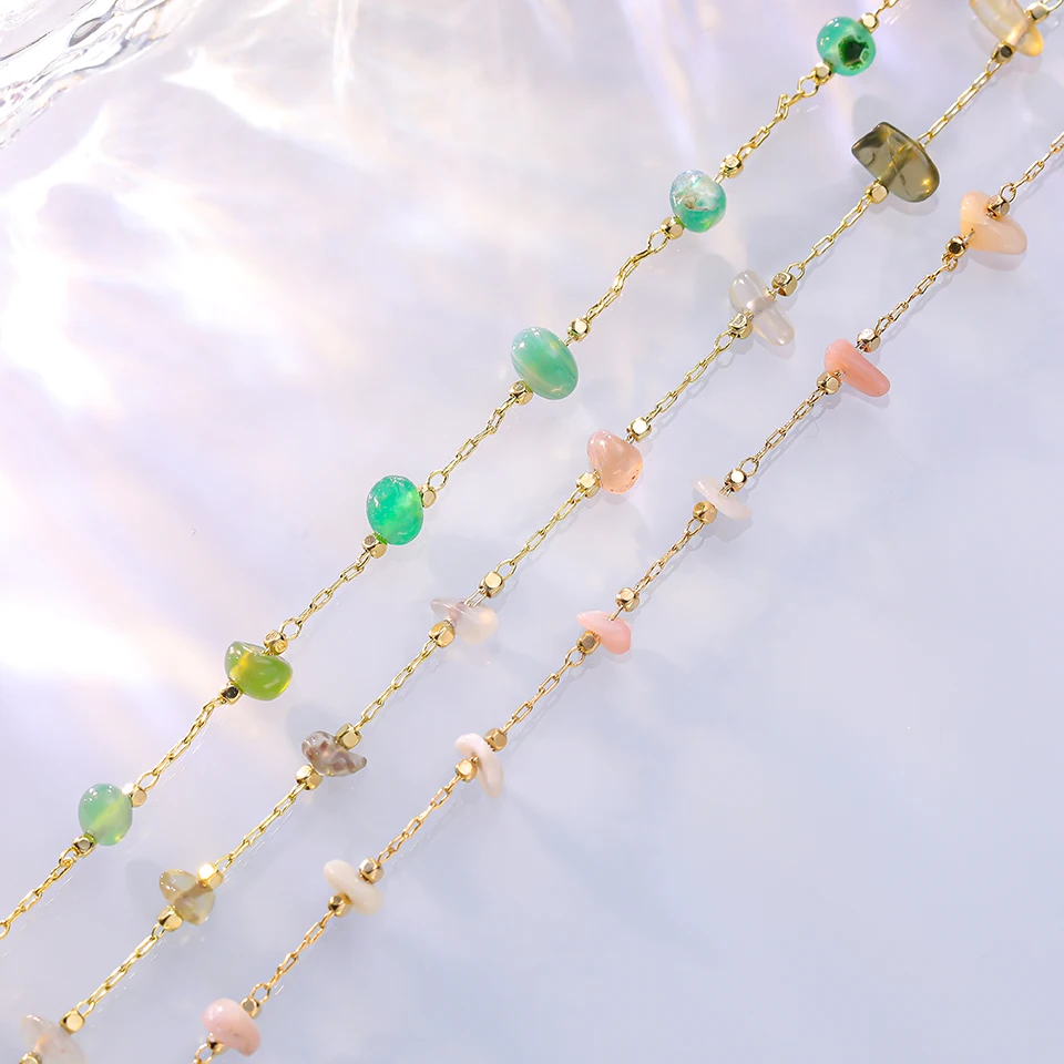 Натуральный каменный браслет на руку для женщин модные ювелирные изделия