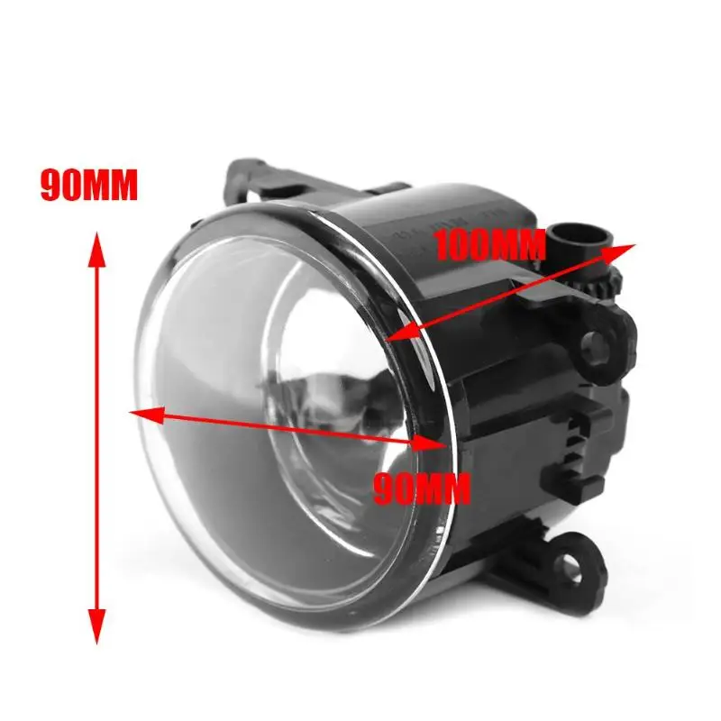 Замена передней противотуманной фары хорошее пропускание и равномерное