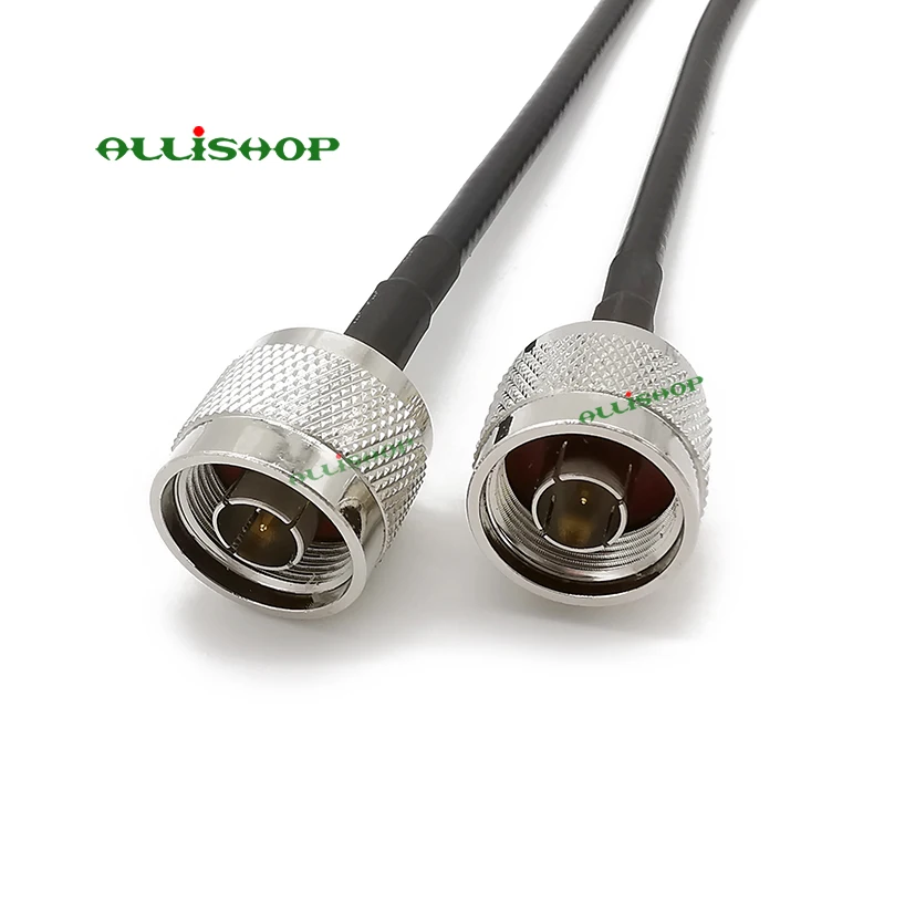 RF LMR200 косичка кабель N штекер для усилителя сигнала повторитель маршрутизатор Антенна Тип N штекер для подключения удлинитель 1-30 м