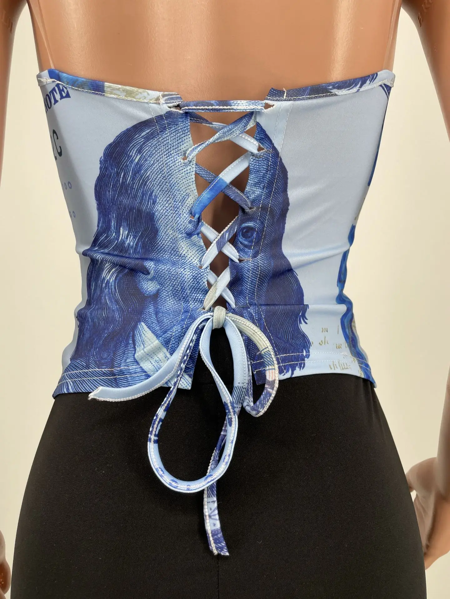 

Casaul Women Two Piece Set Print Bandage Skinny Bandage Tracksuit Women Streetwear Summer Clothes For Women Outfit