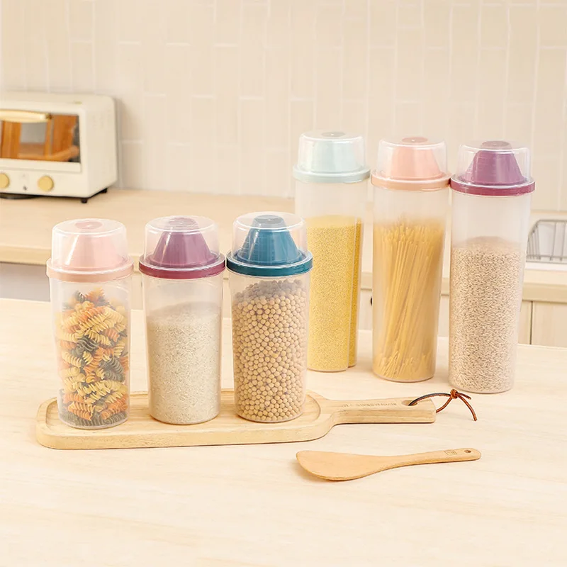 

Plastic airtight cans, multi-purpose food supplement kitchen food storage box, cat food storage tank storage container