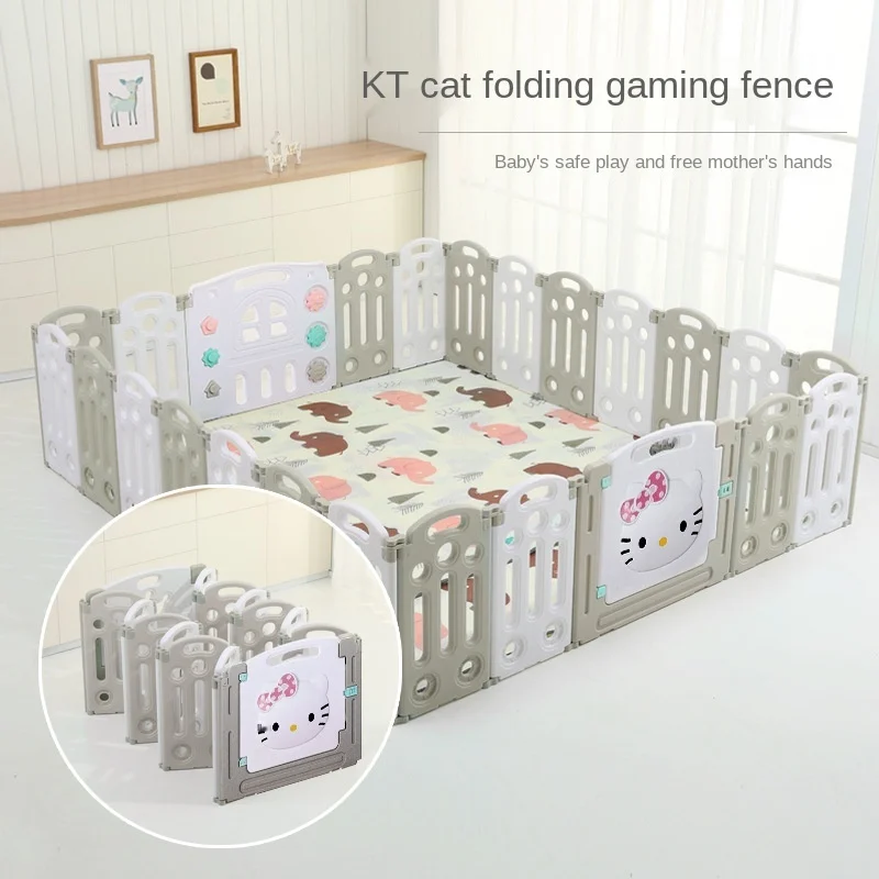 

Baby Playpen Fence Indoor Palyground Park Kids Safe Guardrail Baby Game Crawling Fence Baby Play Yard 8-20 Pieces/set