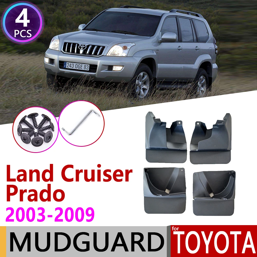 Брызговик для Toyota Land Cruiser Prado LC120 FJ120 120 2003 ~ 2009 брызговик аксессуары 2004 2005