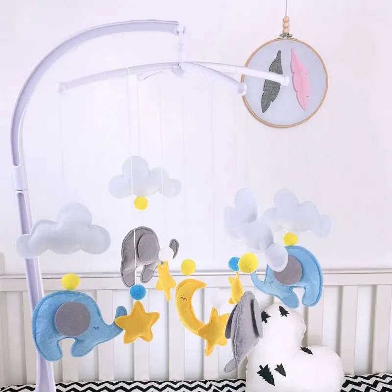 Комплекты для малышей с рисунком тучки и звезды мобильный погремушки игрушки