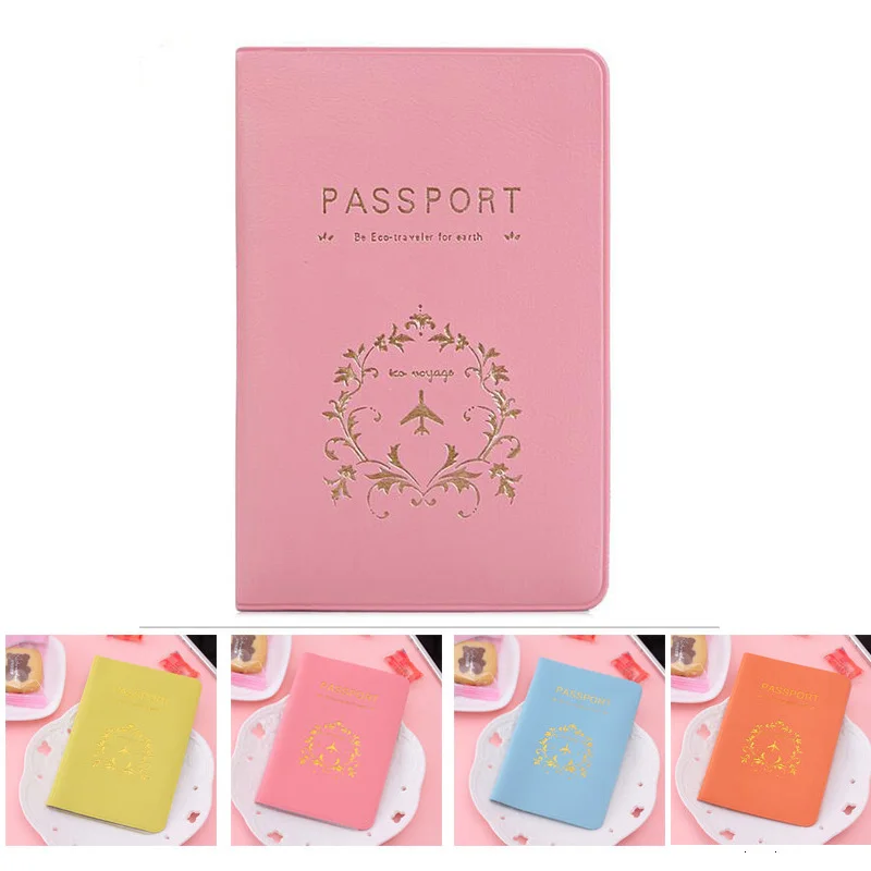 Высококачественные женские милые модные пары Обложка на паспорт для поездок