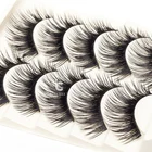 ICYCHEER новейший макияж 5 пар смешанные норковые ресницы длинные густые накладные ресницы синие коричневые объемные ресницы ручной работы