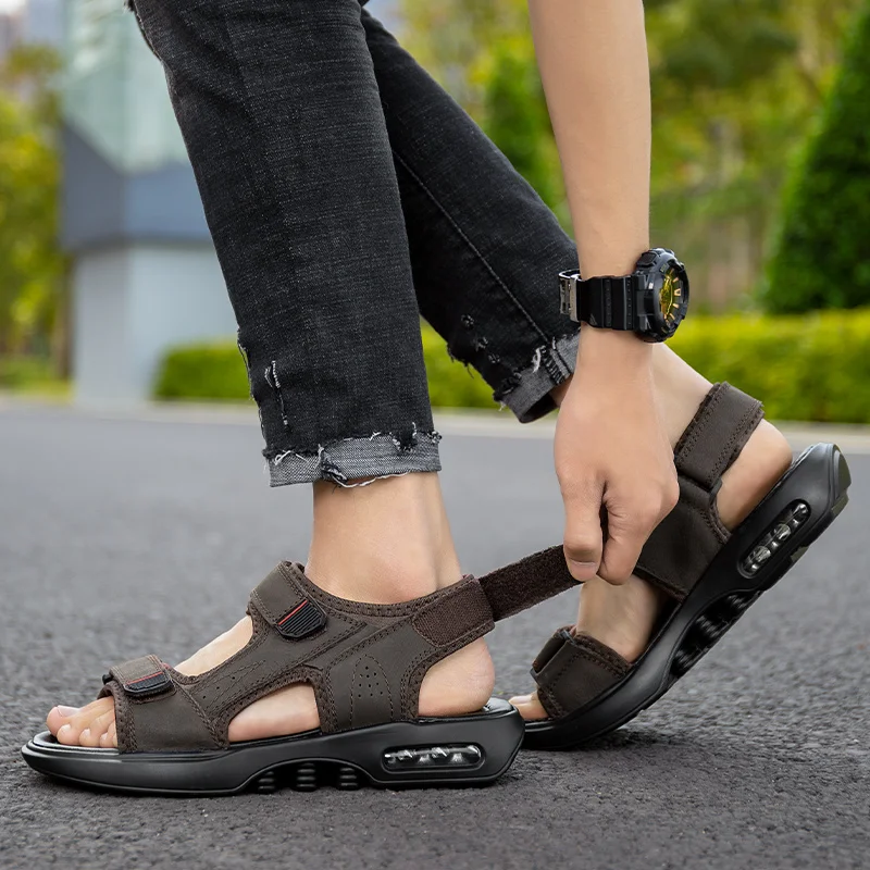 

Sandal Men Shoes Beach Flip Flops Summer Men Sandals Sandale Homme Sport Rope For Sandalias Transpirables Sandles