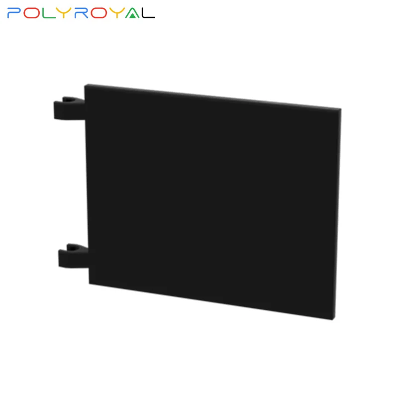 

Building Blocks Technicalal parts 6096655 black 6X4 logo flag piece 1 PCS MOC Compatible With brands toys for children 2525