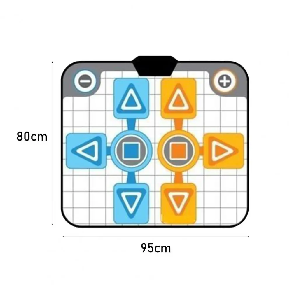 

Dance Blanket Portable Non-Slip EVA Double Person Dance Mat for WII Game Console