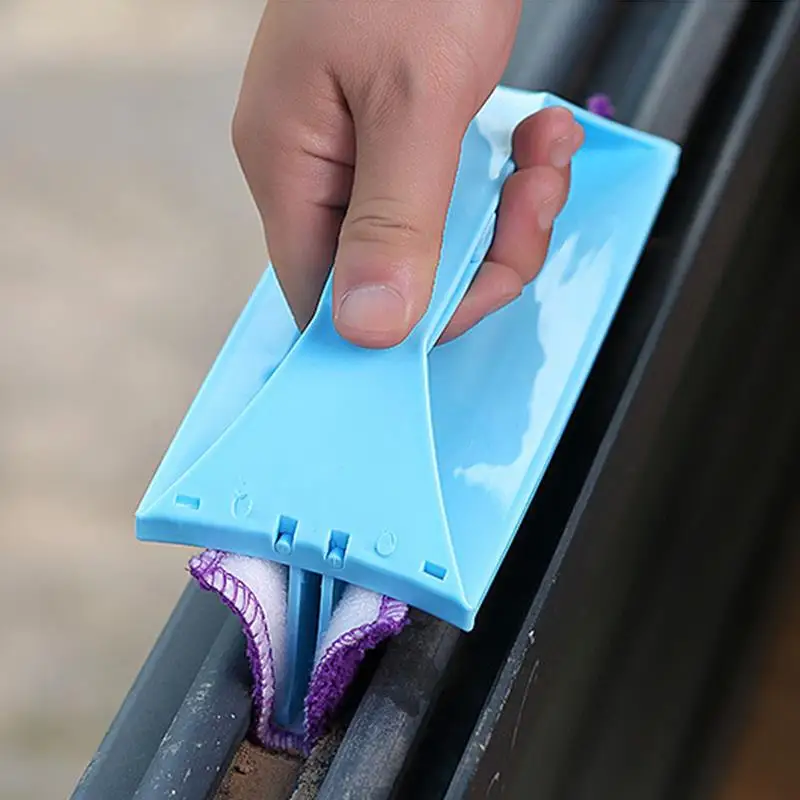 

Window Frame Door Slot Cleaning Brush Decontamination Magic Brush Indoor Quick Cleaning Corner Gap Household Cleaning Tool