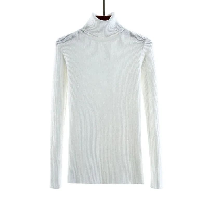 

Sweater Women's Turtleneck Bottoming Dress 2021 New Korean Autumn and Spring Women's Long Sleeve Slim Thick Knitted Dress