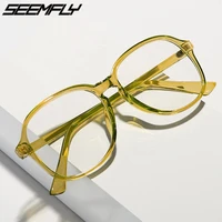 seemfly finished myopia glasses transparent plastic frame eyewear diopters 0 0 5 1 1 5 2 2 5 3 3 5 4 4 5 5 5 5 6 new
