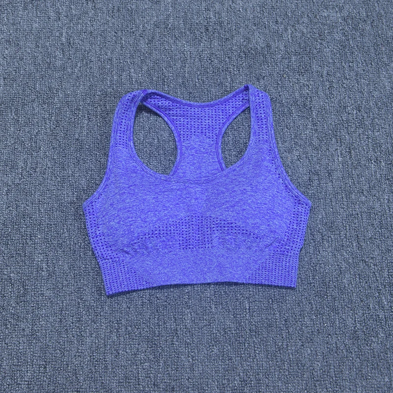 Women's Sportswear Yoga Set Vital Seamless Leggings+Sport Brassiere+Long Sleeve Crop Top 3PCS Sports Suits Gym Workout Clothing