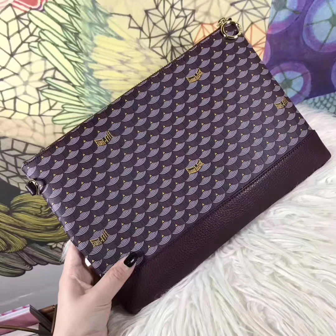 

Large Capacity Envelope Bags Fashion Clutch Bags Personality 2021 Unisex European and American Briefcase Womnen Leather Handbags