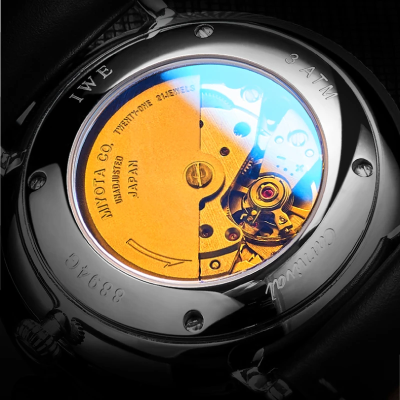 Карнавальные Мужские автоматические механические часы брендовые роскошные MIYOTA