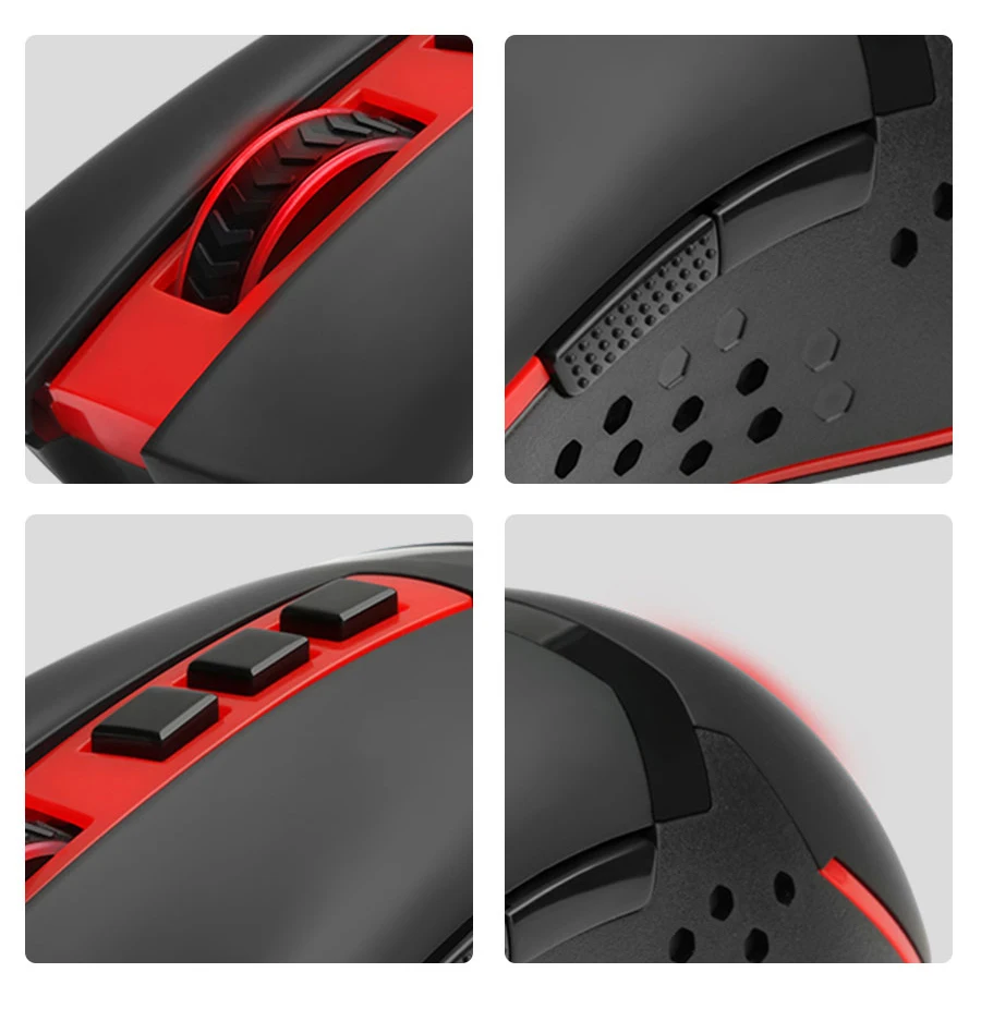 Redragon Blade M692 USB Беспроводная программируемая игровая мышь 4800 dpi 9 Кнопок эргономичная для overwatch геймерские мыши ноутбук компьютер