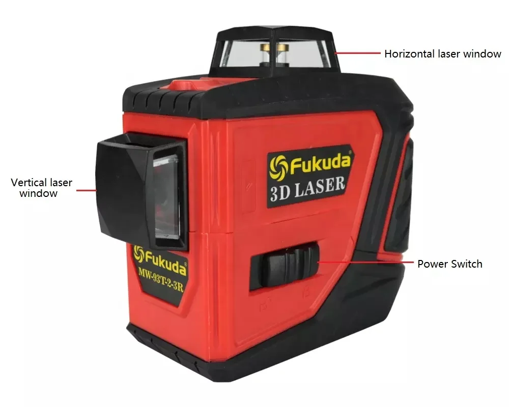 Новый самонивелирующийся вращающийся на 360 градусов 3D лазерный нивелир