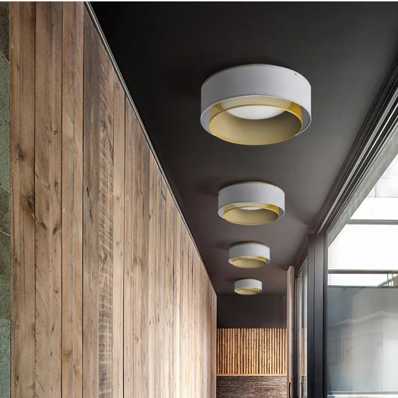 

Industrial Style Fabric Copper Led Ceiling Lamp Vintage Net Circle Dining Table LAMP Bedroom Aisle Studio Lamp Fixtures Modern