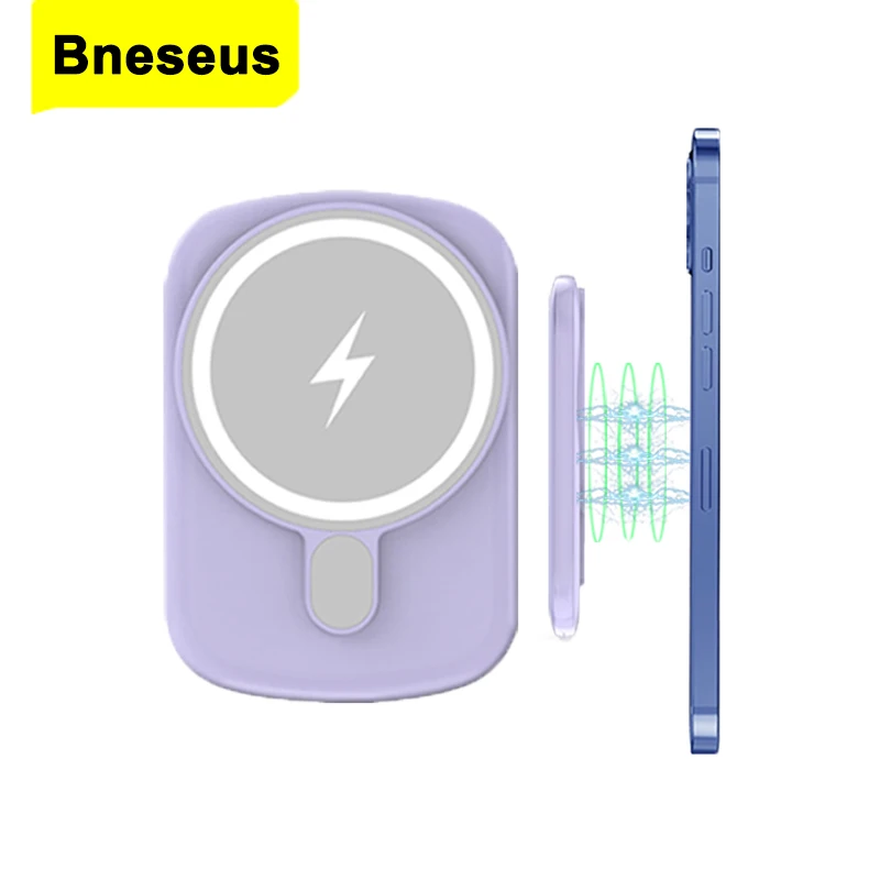 

15W Portable Power Bank 10000mAh Magnetic Wireless Charger For iPhone 13 12 11 Huawei Xiaomi Samsung External Battery Pack