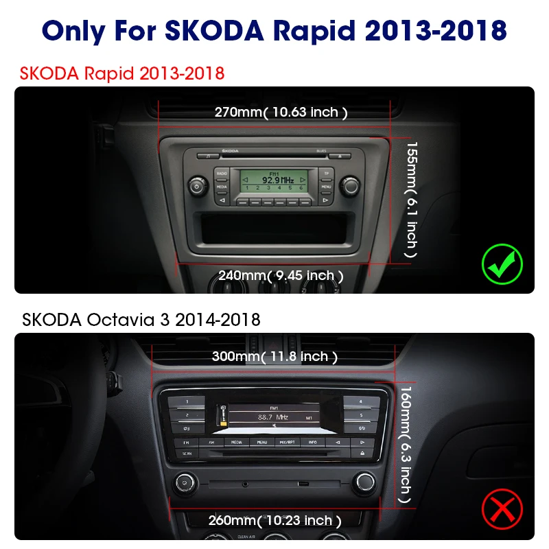 JMCQ 9 &quotавтомобильное радио для Skoda Rapid 2013-2018 4G Android плеер RDS 36EQ GPS Navigaion Мультимедиа