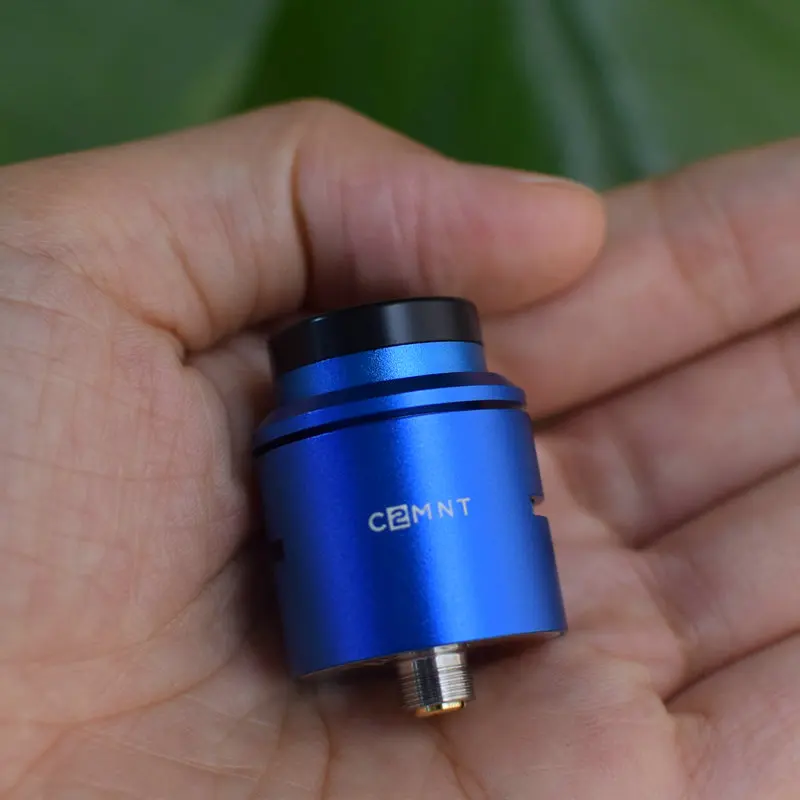 blue Новейший C2MNT rda V2 RDA с bf контактным ремонтом 24 мм атомайзер, совместимый с механическим модом, дополнительный Бесплатный 810 капельный наконечник - Цвет: blue
