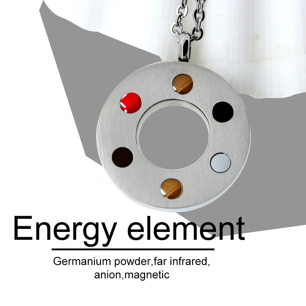 316L нержавеющая сталь благородный красный белый циркон круглый энергетический