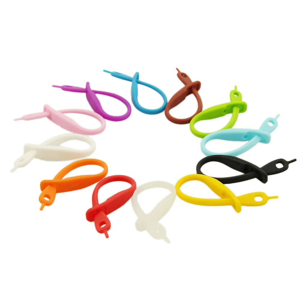 12Pcs Cups Glass Strip Identifier Tags Stem Marker Stags Bar Occasions Party | Дом и сад
