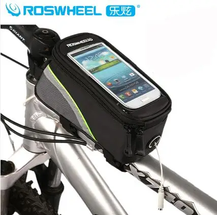 Roswheel велосипедная сумка чехол для телефона с сенсорным экраном седельная