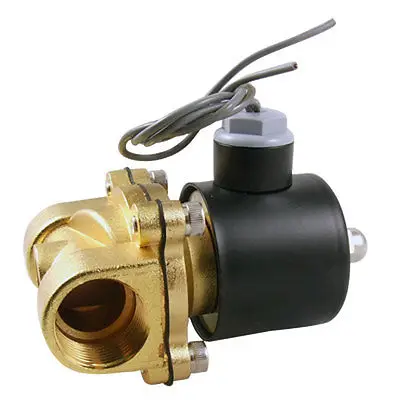 

1pc 20mm Orifice DC 24V 2 Port 2 Position Pneumatic Solenoid Valve 3/4