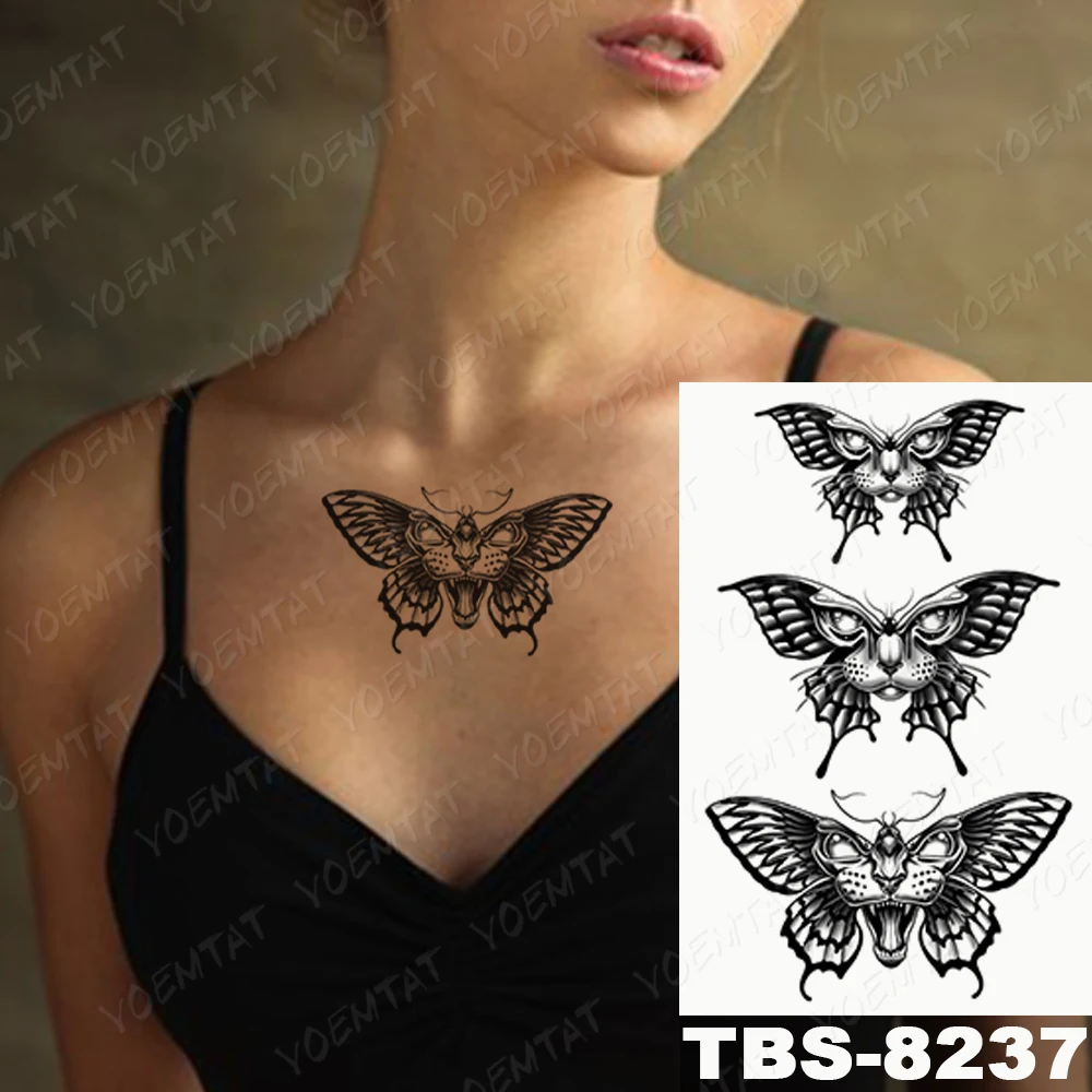 Водостойкая временная татуировка наклейка дракон меч воин флэш-татуировки