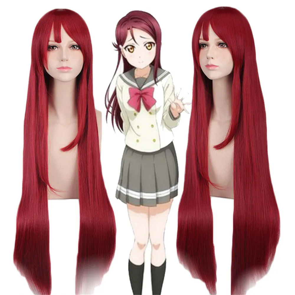 Аниме Lovelive Солнечный свет сакураучи Рико парик Косплэй костюм обувь в стиле