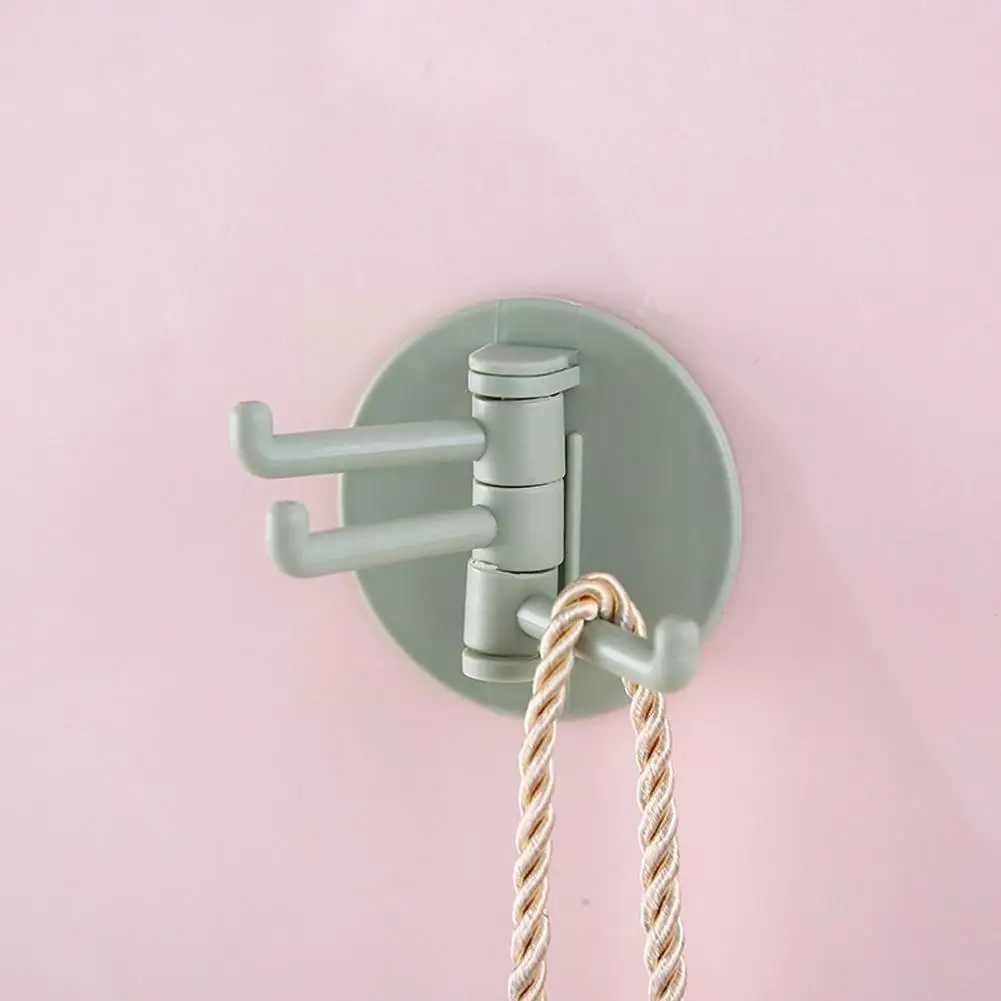 

Punch-free Strong Load-bearing Hooks And Rotatable Hooks Bathroom For Kitchen Multifunctional Adhesive Seamless And Y2M7