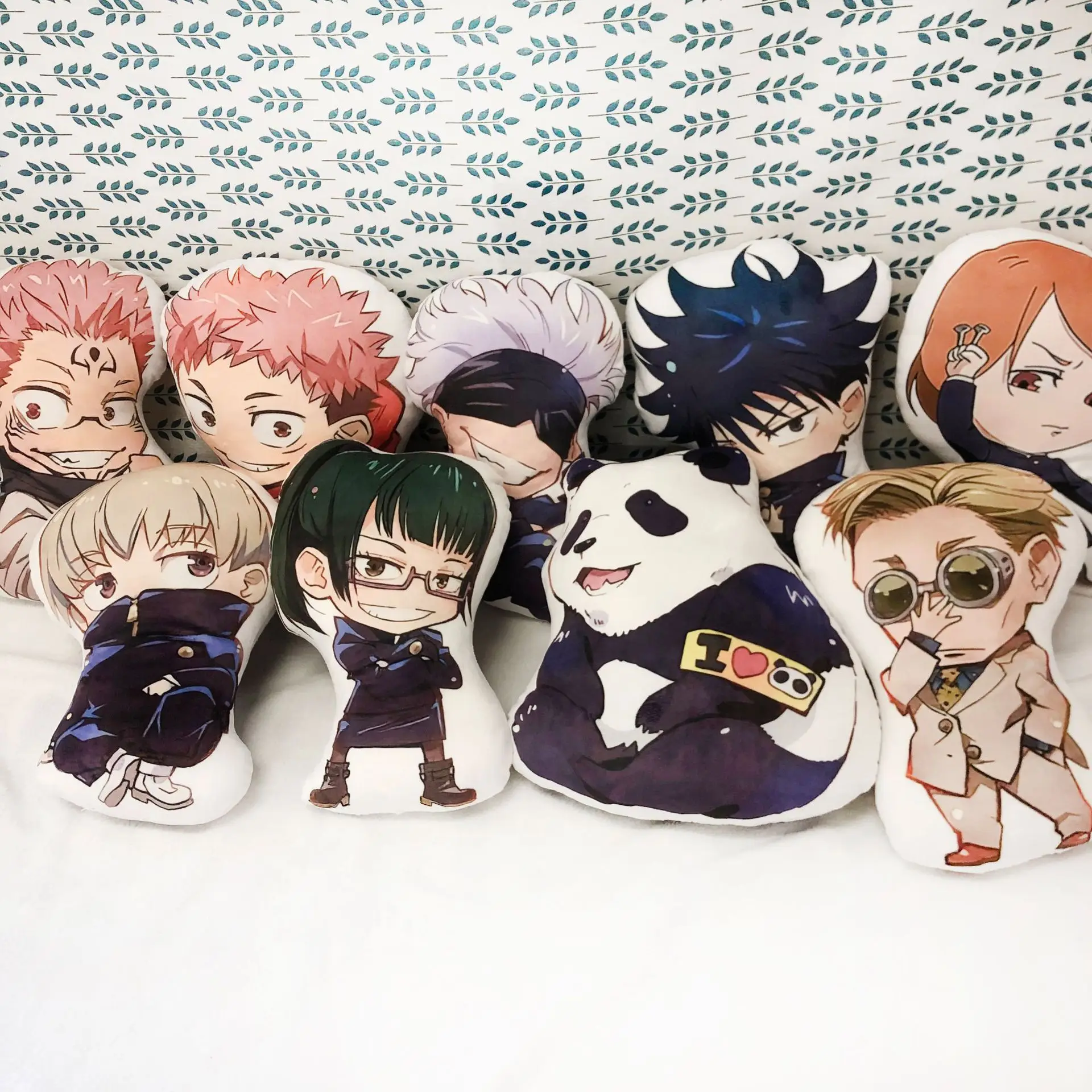 

40cm Anime Jujutsu Kaisen Plush Doll Kawaii Cartoon Stuffed Plush Toys Sofa Bed Cushion Pillow Toys for Children Itadori Yuji