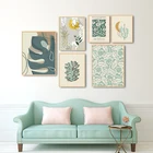 Абстрактная Цветочная иллюстрация, настенная живопись, ботаническая картина, выставочный плакат Уильяма Морриса, вырез, принт, домашний декор