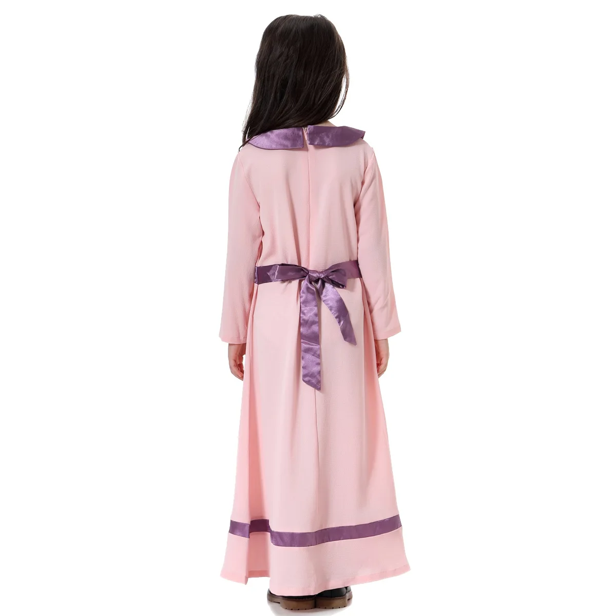 

2021 New Long Muslim Dress For Girl Clothing Isamic Children Abaya Dress For Muslim Girl Fashion Ramadan Abaya Kids