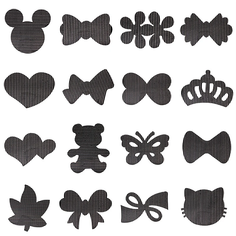 Милые девушки челка Волшебная паста наклейки для волос заколка лента бахрома