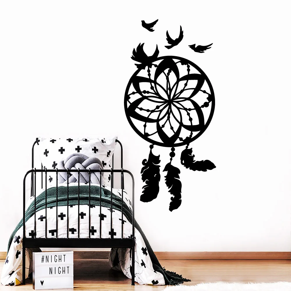 Настенная переводная картинка с музыкой ветра роспись Съемная Наклейка для