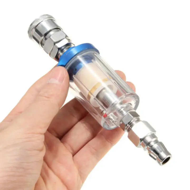 Клапан масла воды Сепаратор Регулятор Манометр Компрессор Spraygun | Автомобили и