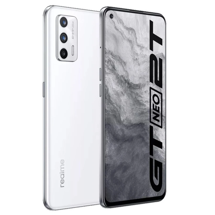 original realme gt neo 2t 5g cell phones 6 43 super amoled dimensity 1200 octa core 64mp camera 65w flash charging smartphone free global shipping