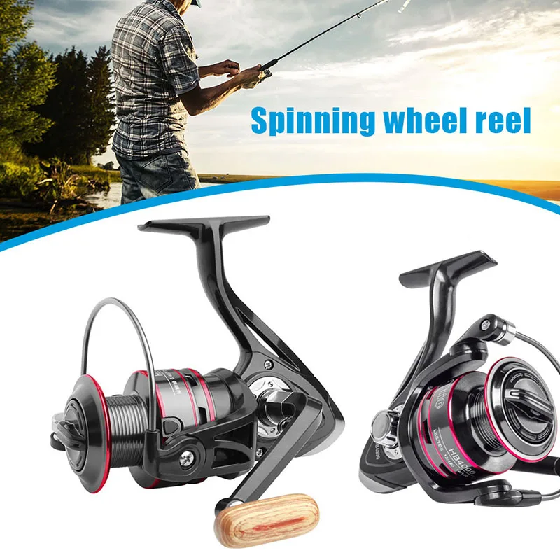 

New Spin Fishing Reel Fish Wheel Metal Spool Tackle Smooth Portable Accessoies Parts SCI88