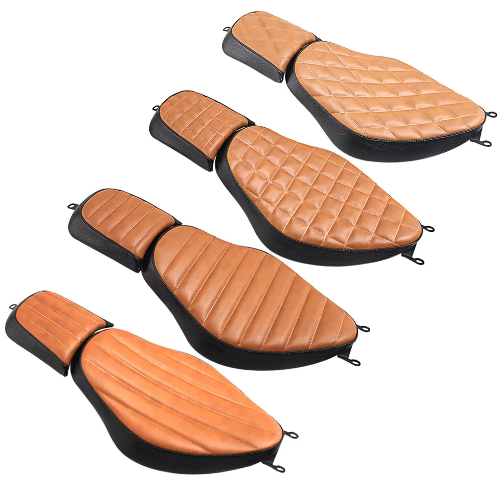 Кожаное коричневое сиденье для водителя соло Двухместный задний пассажирский