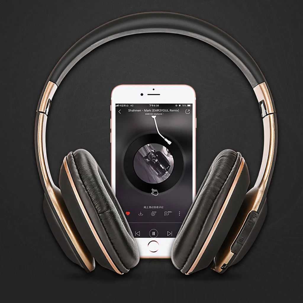 Портативная беспроводная гарнитура mosunx Bluetooth 4 1 складная стереогарнитура