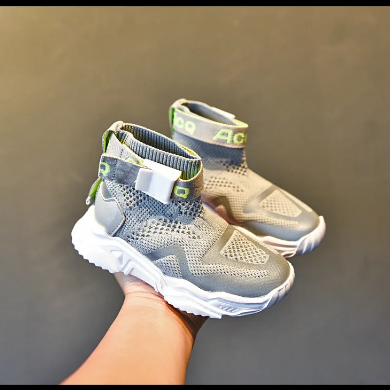 Новинка Детские кроссовки дышащая детская сетчатая обувь для девочек