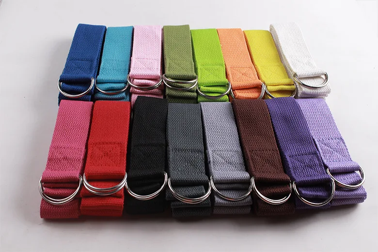 

ONETWOFIT Yoga Stretching Band Door Flexibility D-Ring Yoga Belt Strap Ballet Lace Bands Sport Fitness Training Yoga Accessories