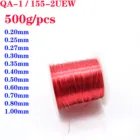 QA-1155 0,2 0,3 0,4 0,5 0,6 мм 500g полиуретан эмалированная медная проволока, Медный провод электромагнитный провод для трансформатора катушка индуктивности