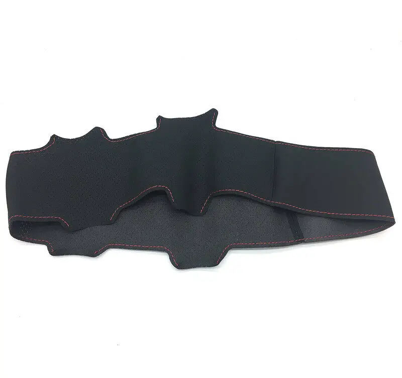 

DIY Soft Microfiber Leather Steering Wheel Cover For Land Cruiser Tundra Sequoia Super Soft Non-slip Durable Car Interior