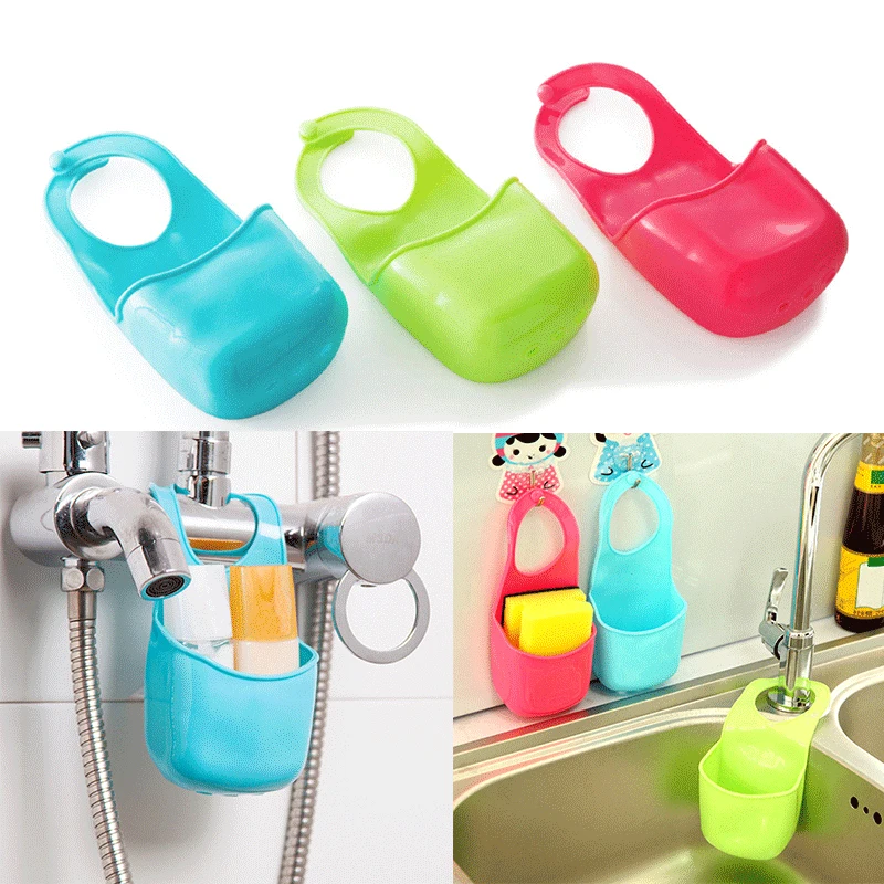 Мультяшный узор висячая карманная защелкивающаяся стойка для кранов кухонные